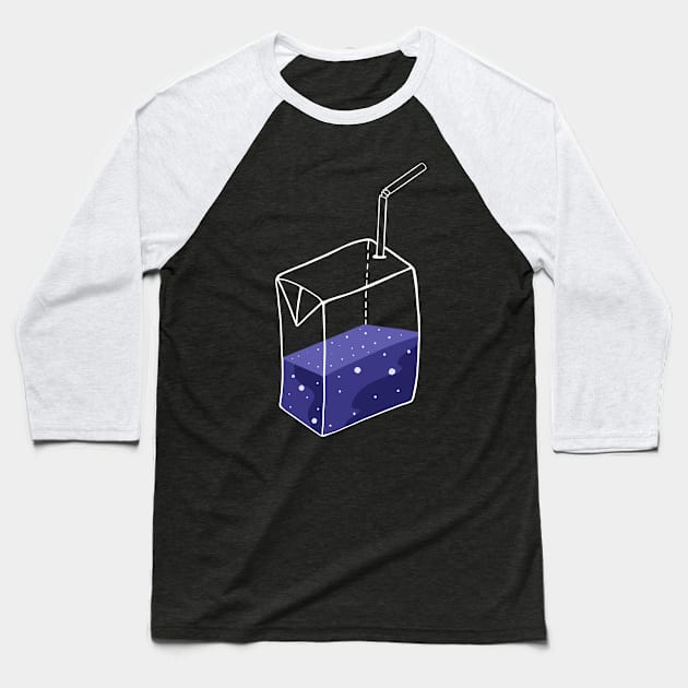 Space Juice Baseball T-Shirt by isstgeschichte